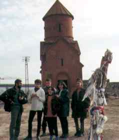 Chapel plus "prayer pole"